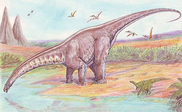 Bonaparte described this new titanosaur sauropod in Argentina.