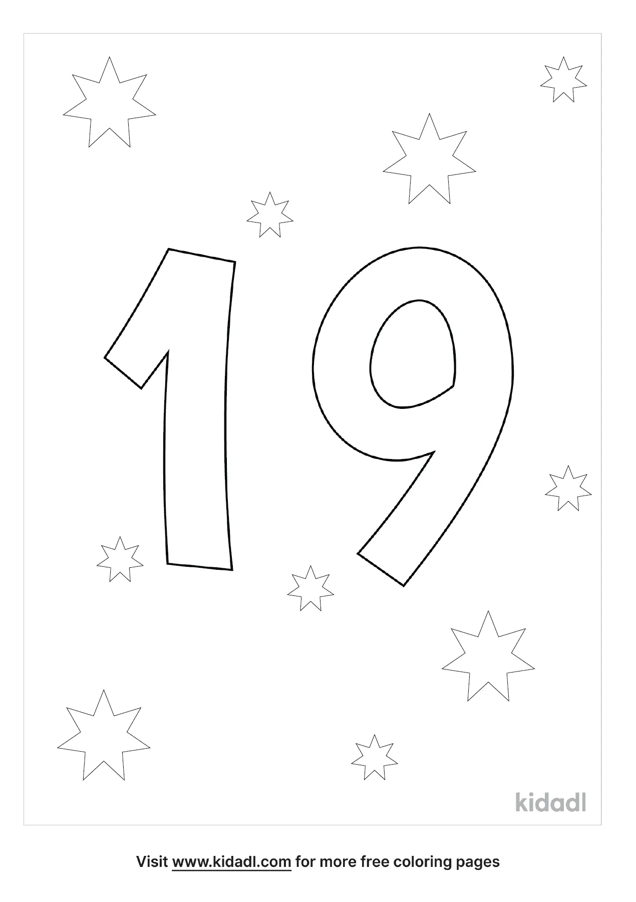 19 coloring pages