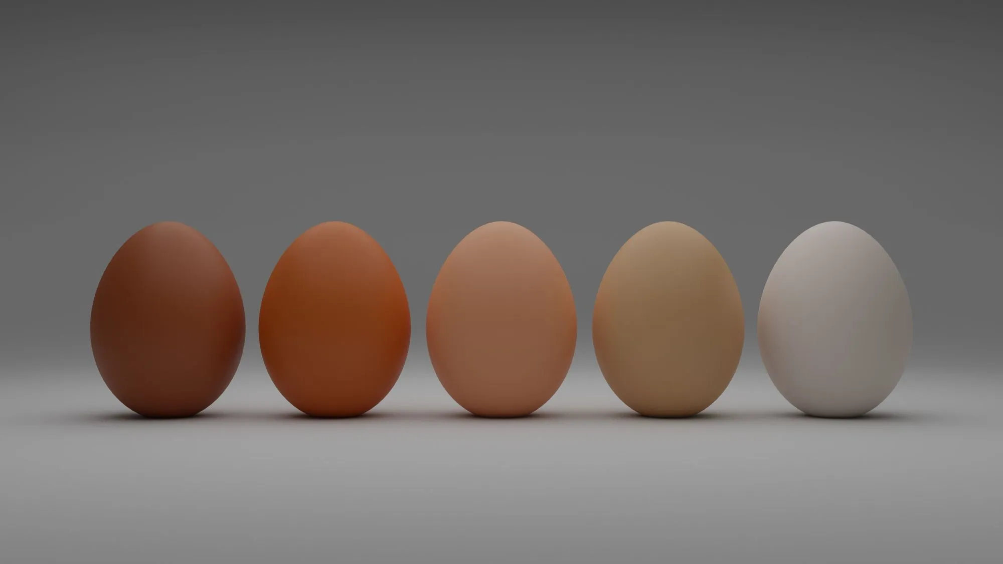 The color of the egg on the outside may not affect the taste or nutrition.