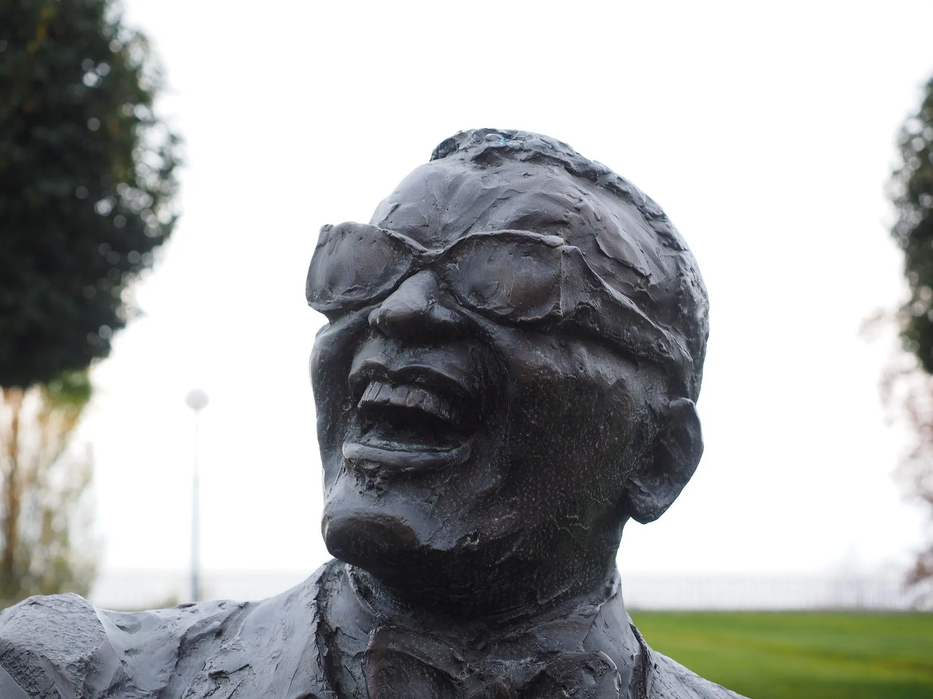 Ray Charles' Statue can be found in The Ray Charles Memorial in Greenville, Florida.