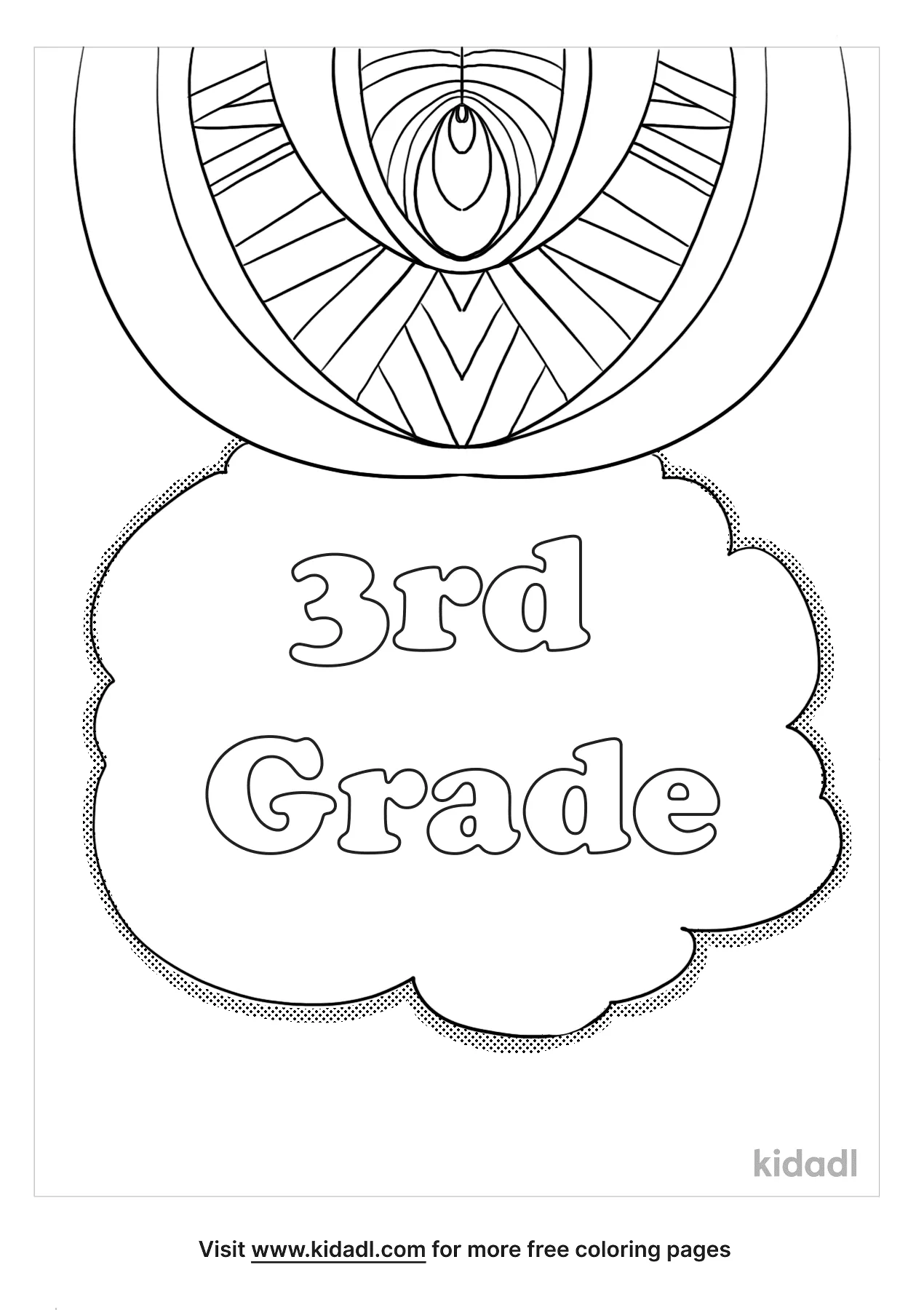 free coloring pages third grade