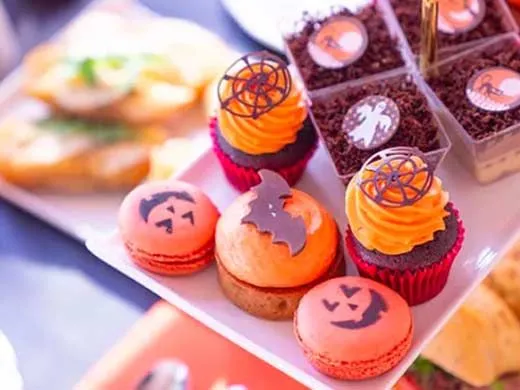 B Bakery halloween afternoon tea for kids in london