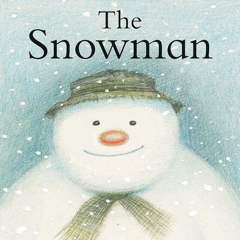 Snowman book for 2 year old