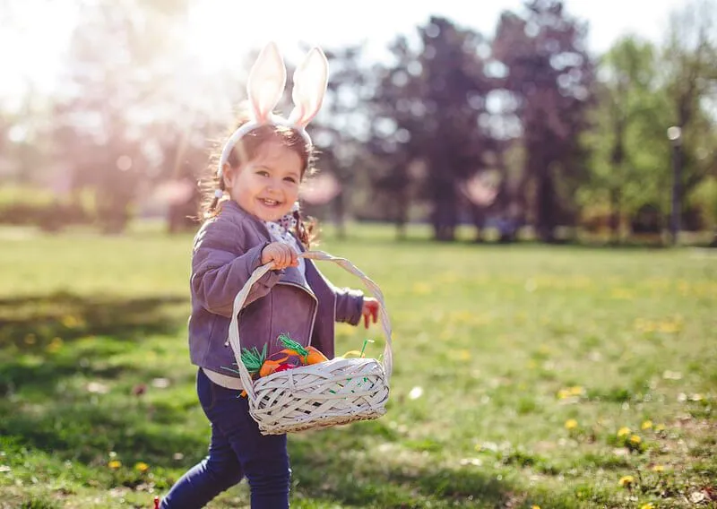 easter egg hunt at home