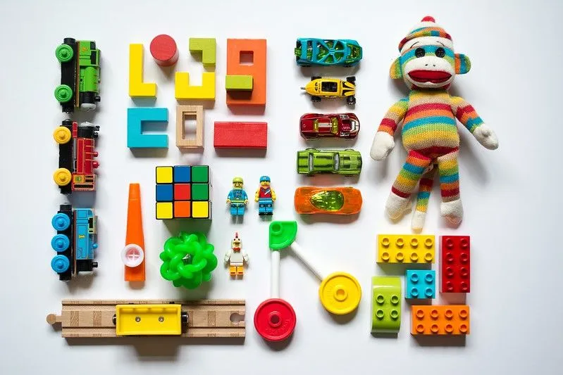 Toy box organised