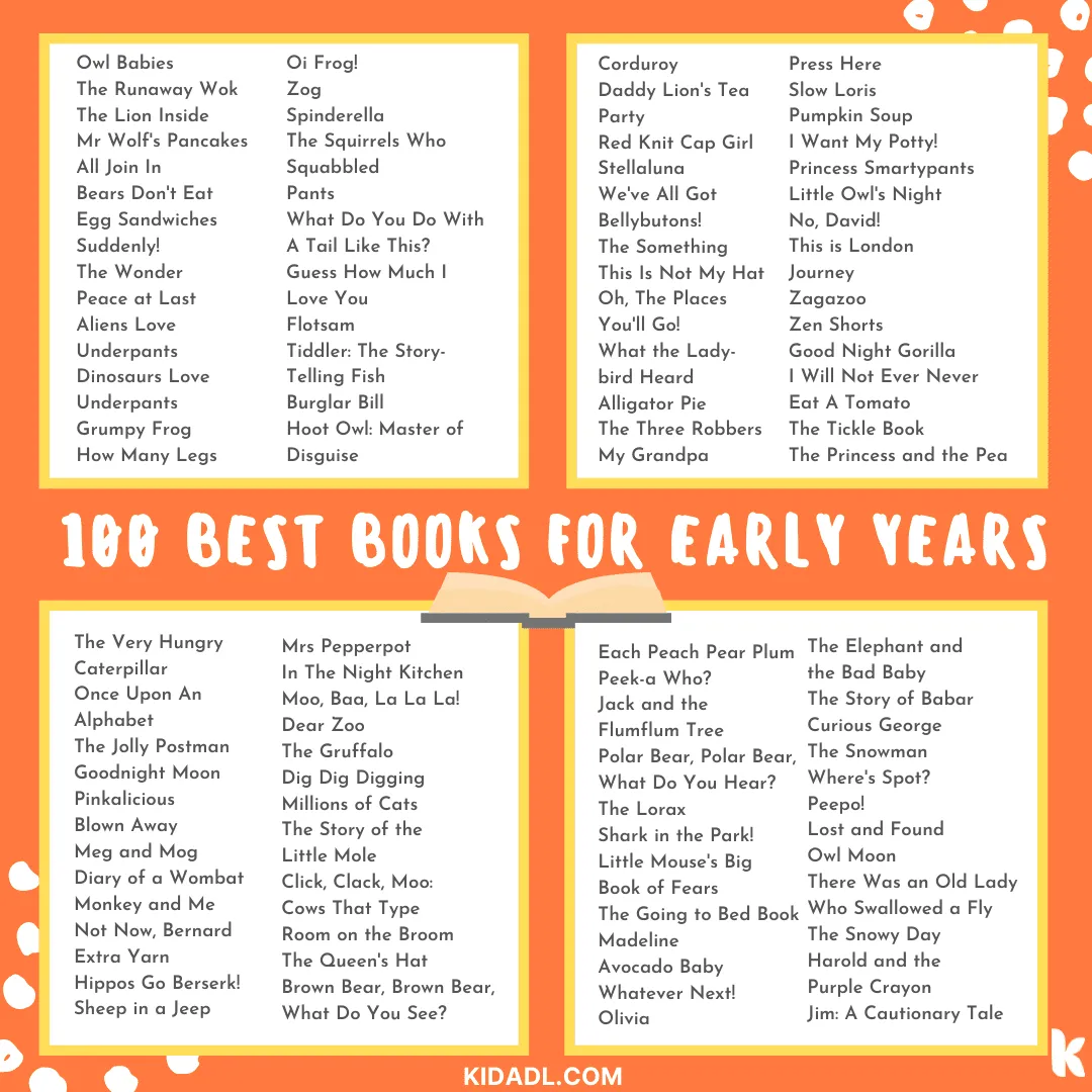 best books for early years