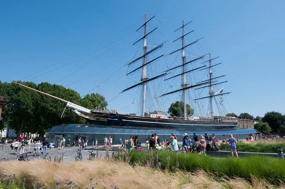 the cutty shark ship sight see in greenwich with kids