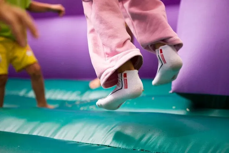 trampoline park for toddlers