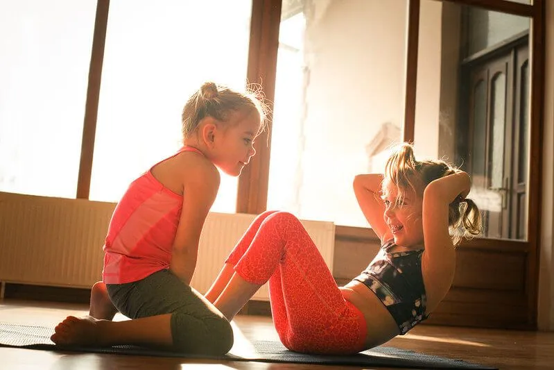 Feel The Burn! How To Do Aerobics And HIIT Exercise As A Family At Home
