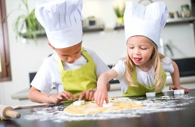 Kids cooking