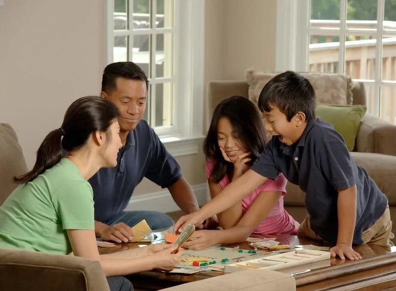 Playing Monopoly As A Family