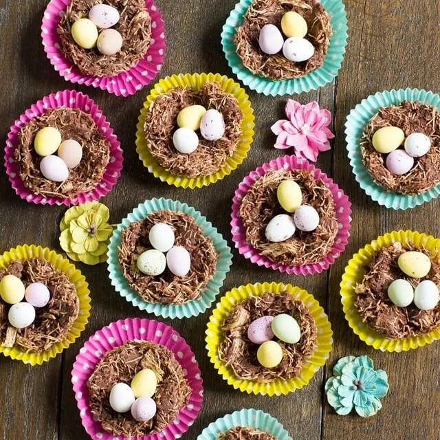 Shredded Wheat Nests by Baking Mad