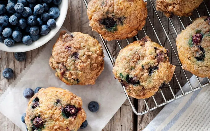 Weetabix blueberry muffins.