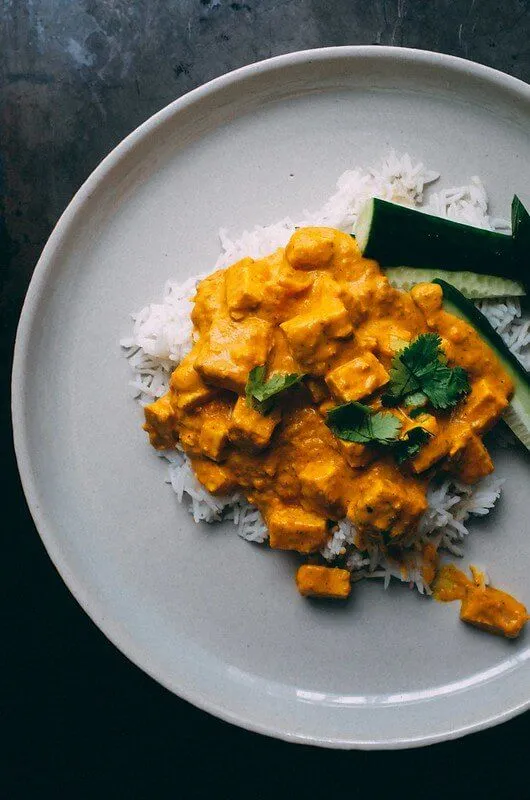 Vibrant chicken curry the kids will love.