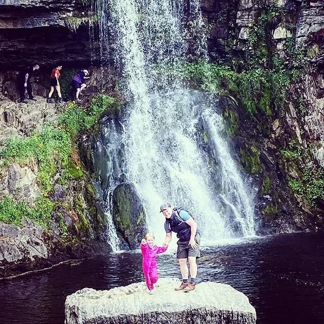 Ingleton Falls in North Yorkshire