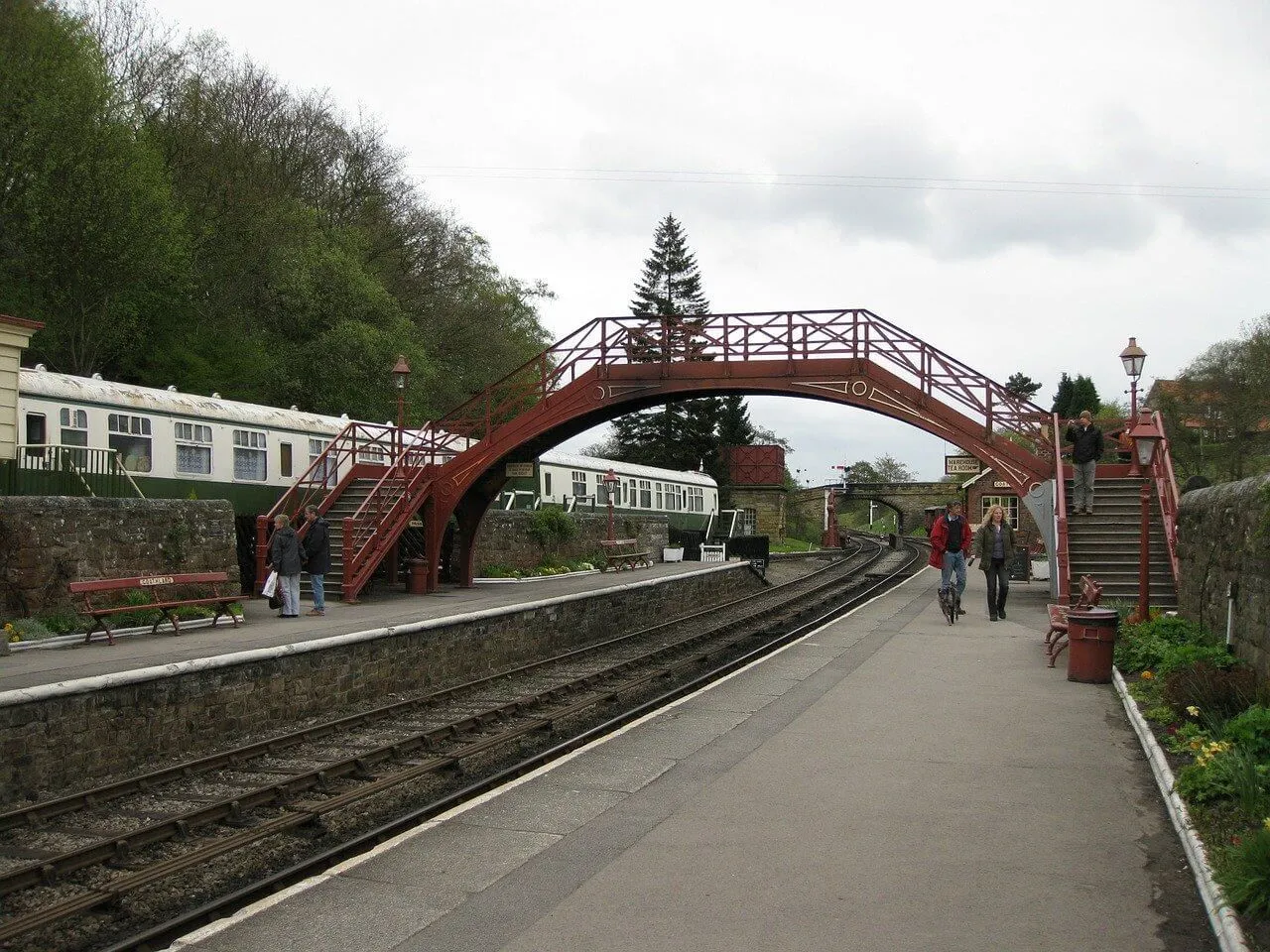 North Yorkshire railway for families