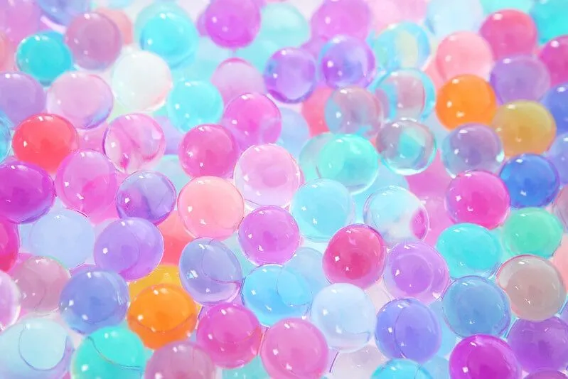 Kidadl answers what to do with water beads like these