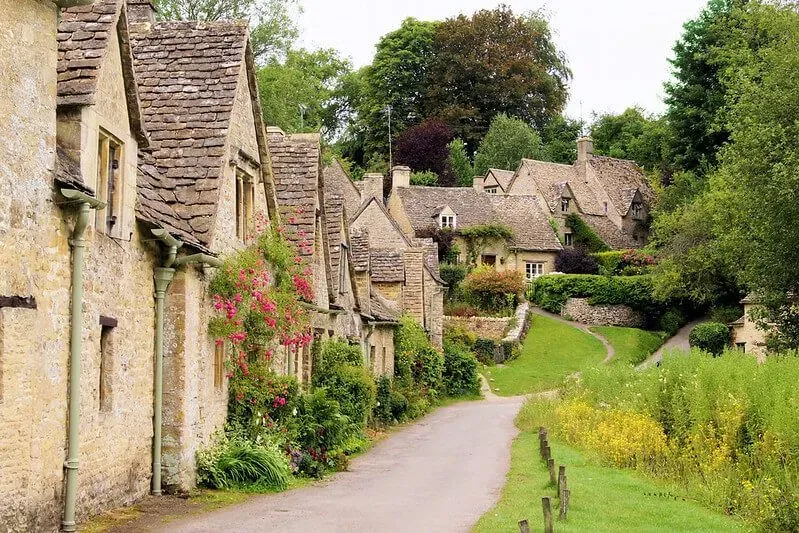 Picturesque Bibury, a lovely Cotswold Family Holidays choice