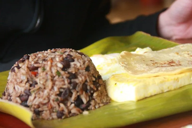 Gallo Pinto, a special meal found in Costa Rica