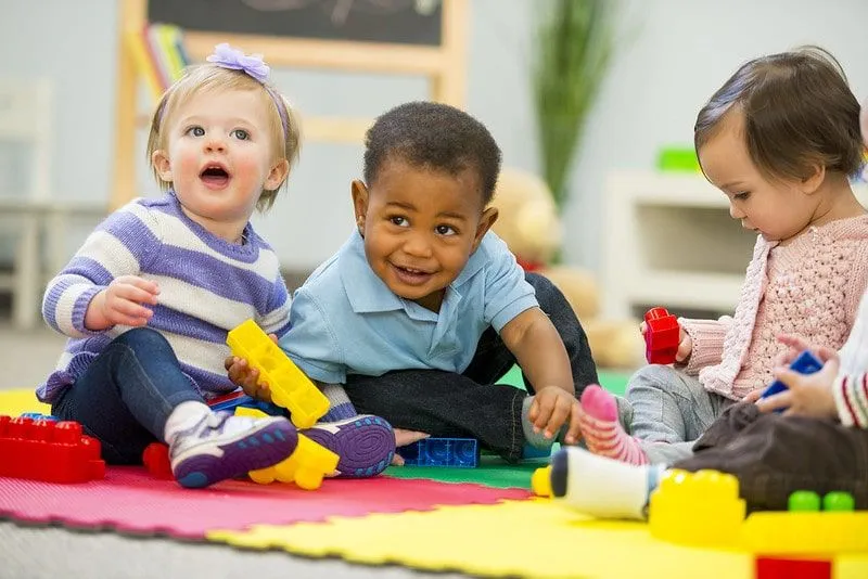 Three babies playing together could all have boys' names beginning with k.