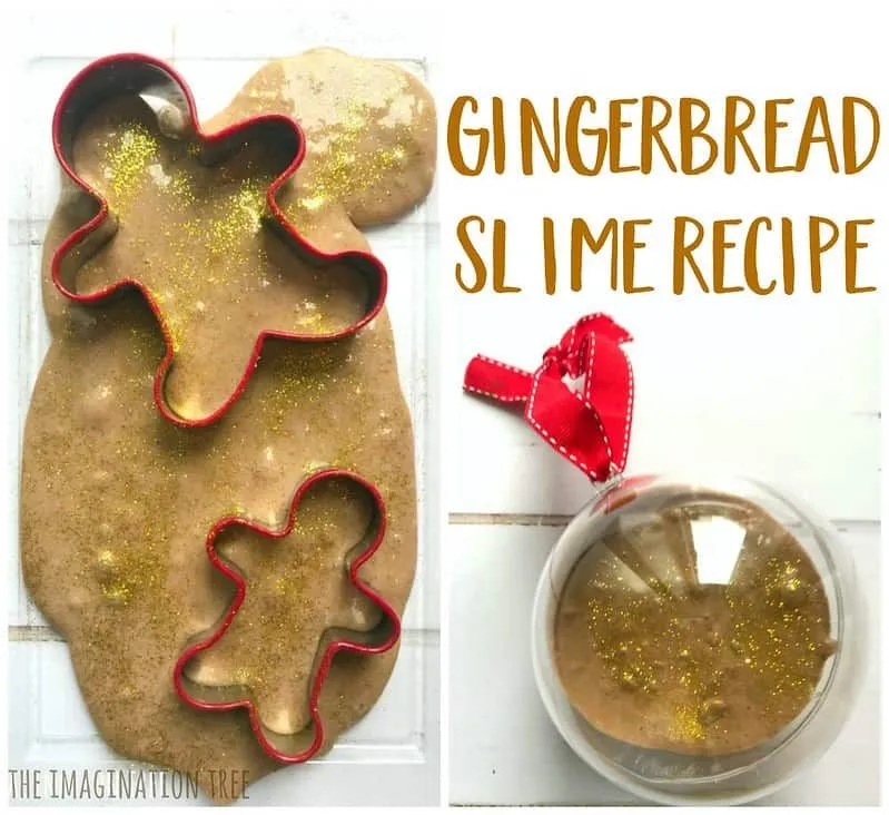 Gingerbread Slime Gingerbread Man Crafts