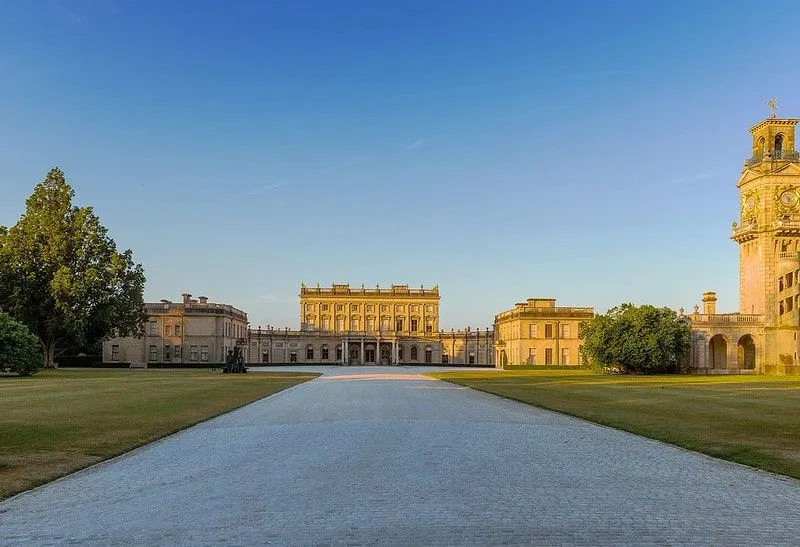 Exterior of Cliveden House in Berkshire, one of our favourite luxurious family spas in the UK.
