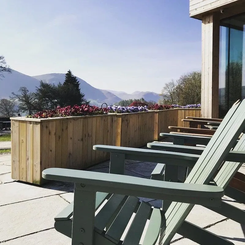 Exterior of Another Place in the Lake District, one of our favourite luxurious family spas in the UK.