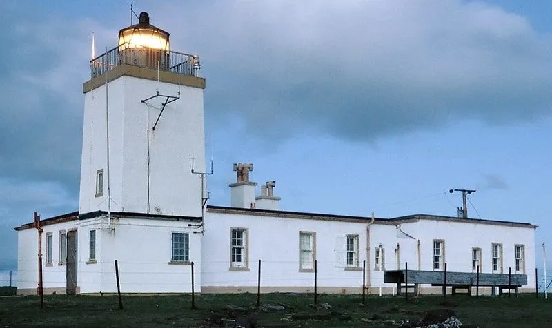 Peaceful Eshaness Lighthouse, Shetland Isles.