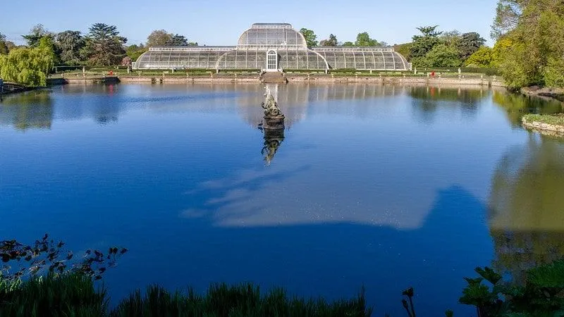 Beautiful Picnic Spot at Kew Gardens Conservatory 
