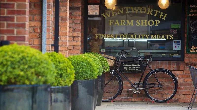 Wentworth farm shop exterior