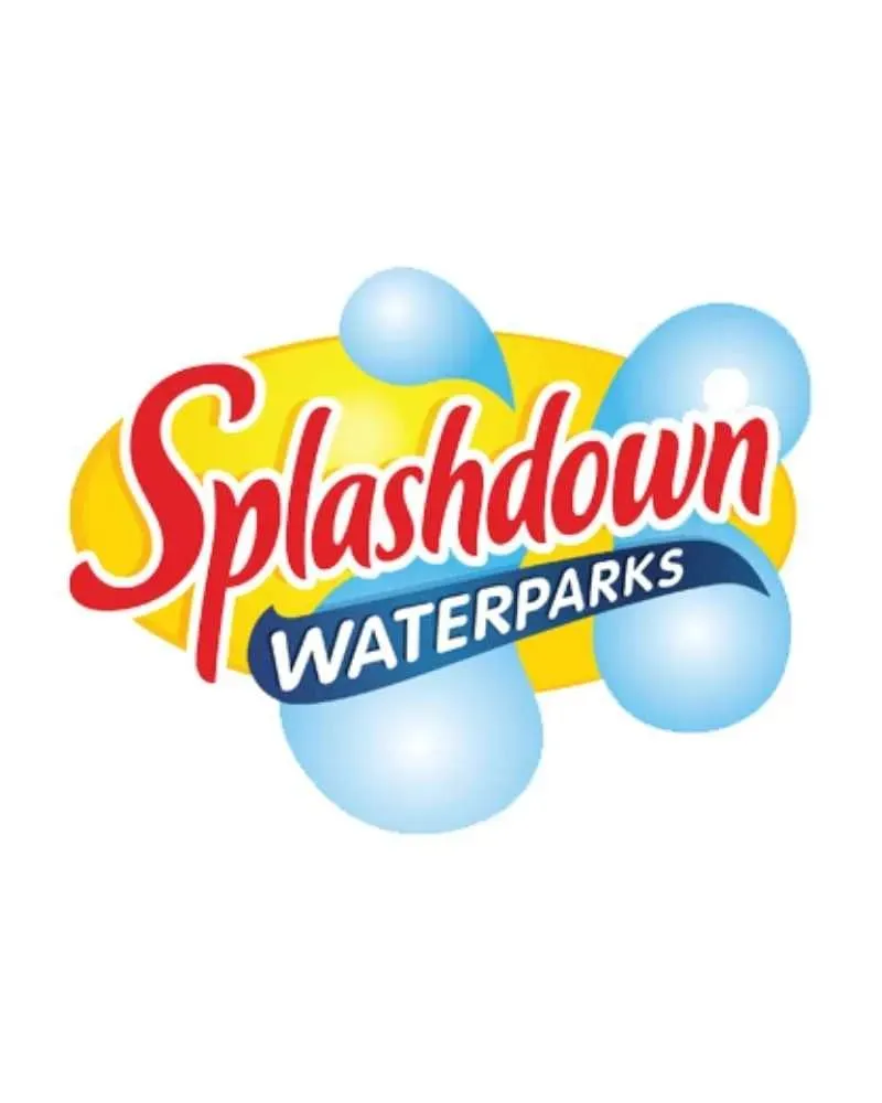 Logo for Splashdown waterparks.