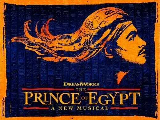 The Prince of Egypt poster.