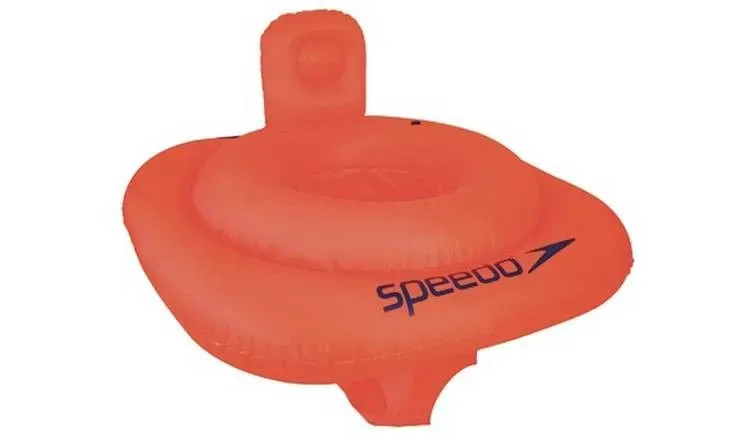 An orange Speedo Baby Swim Ring and Seat.