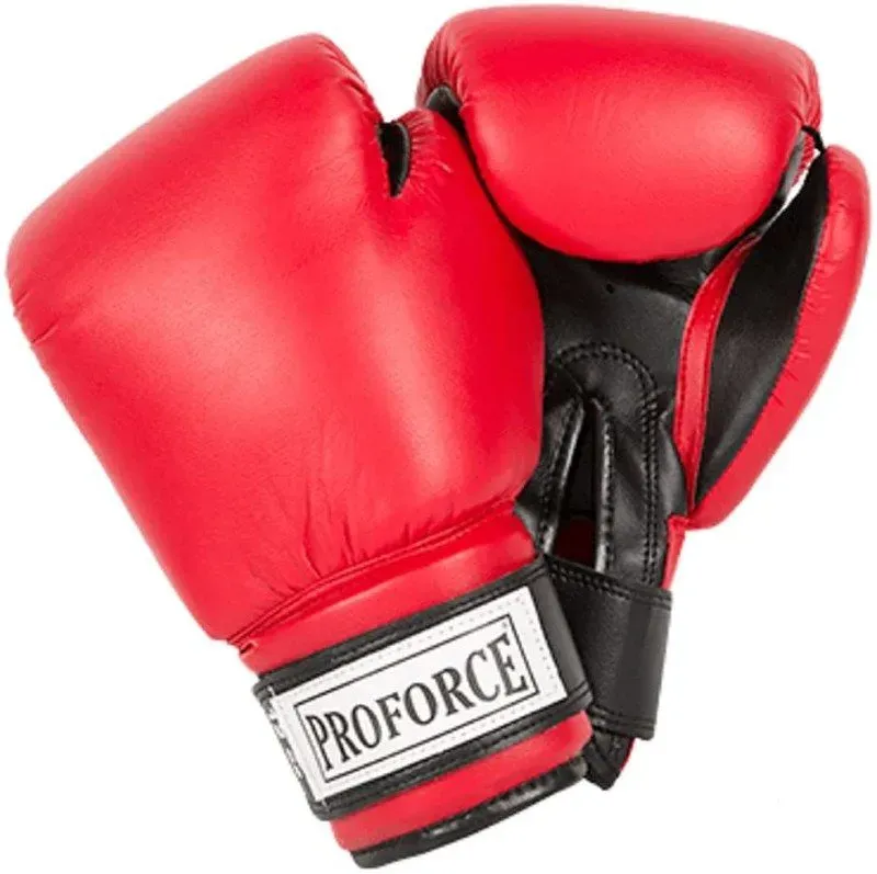 Proforce Leatherette Boxing Gloves.
