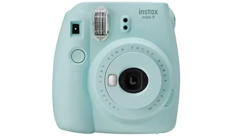 Instax Mini 9 Camera, Ice Blue.
