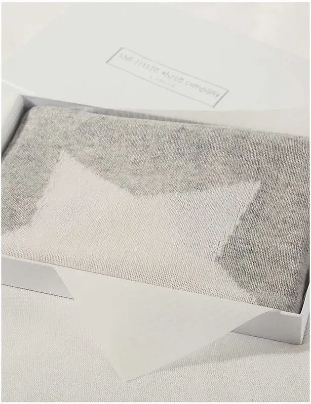 The White Company Cashmere Star Baby Blanket.