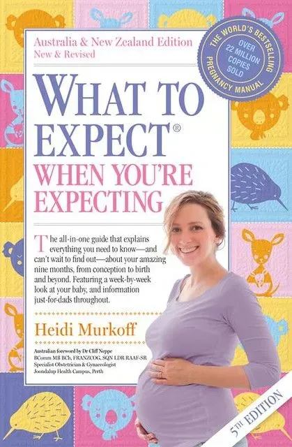Cover of What To Expect When You're Expecting (5th Edition).
