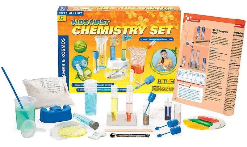 Thames And Kosmos Chemistry Kit.
