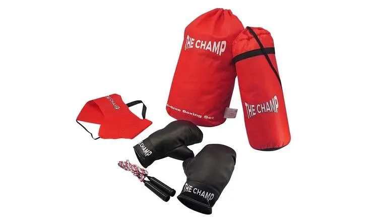 Chad Valley Punch Bag Boxing Piece Set.