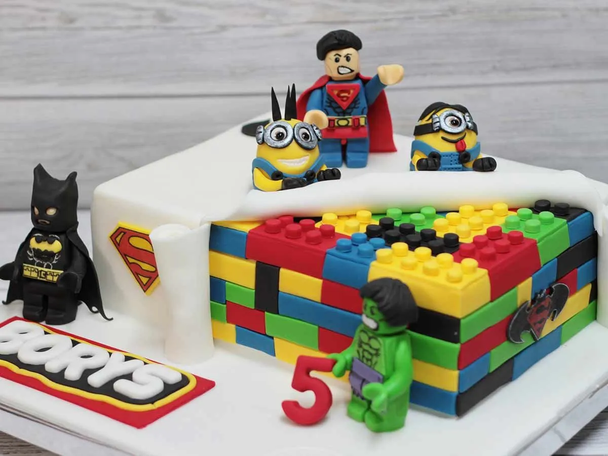 How To Make A Lego Cake For Your Child's Birthday