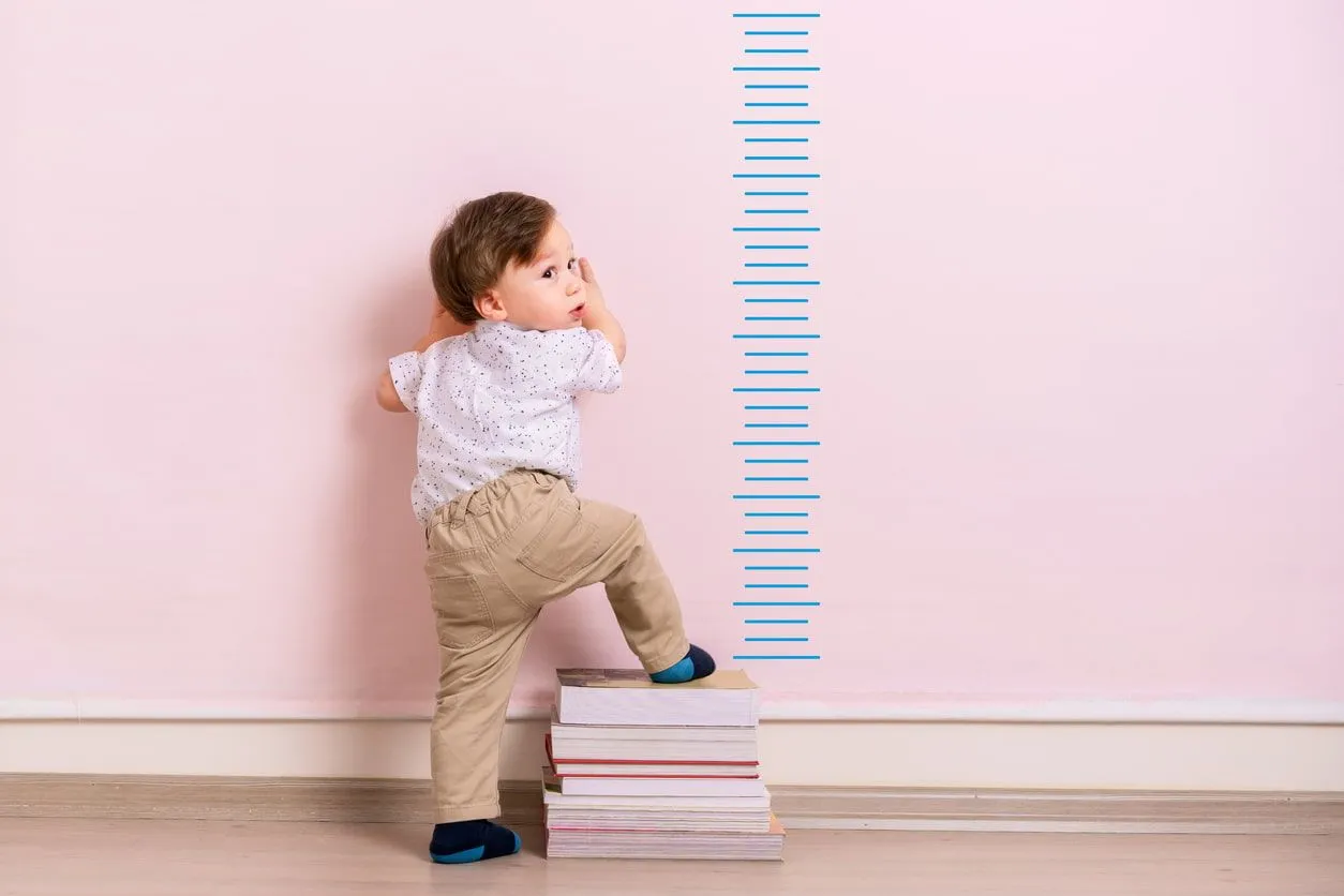Baby toddler height chart