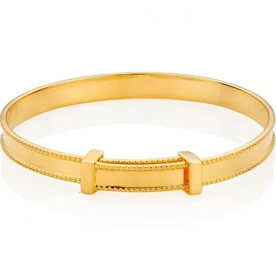 Molly Brown Gold Vermeil Heritage Bangle.