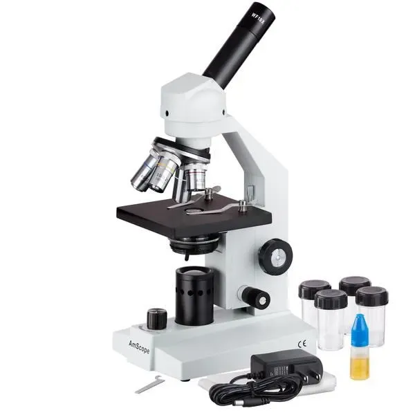 Amscope Student Biological Cordless LED Compound Microscope.