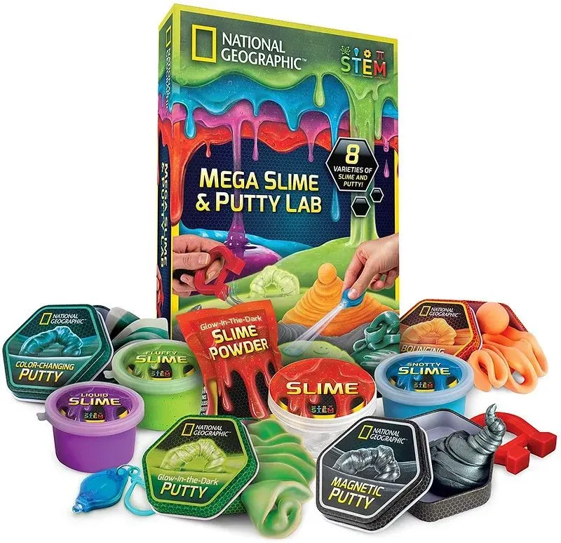 National Geographic Mega Slime & Putty Lab.