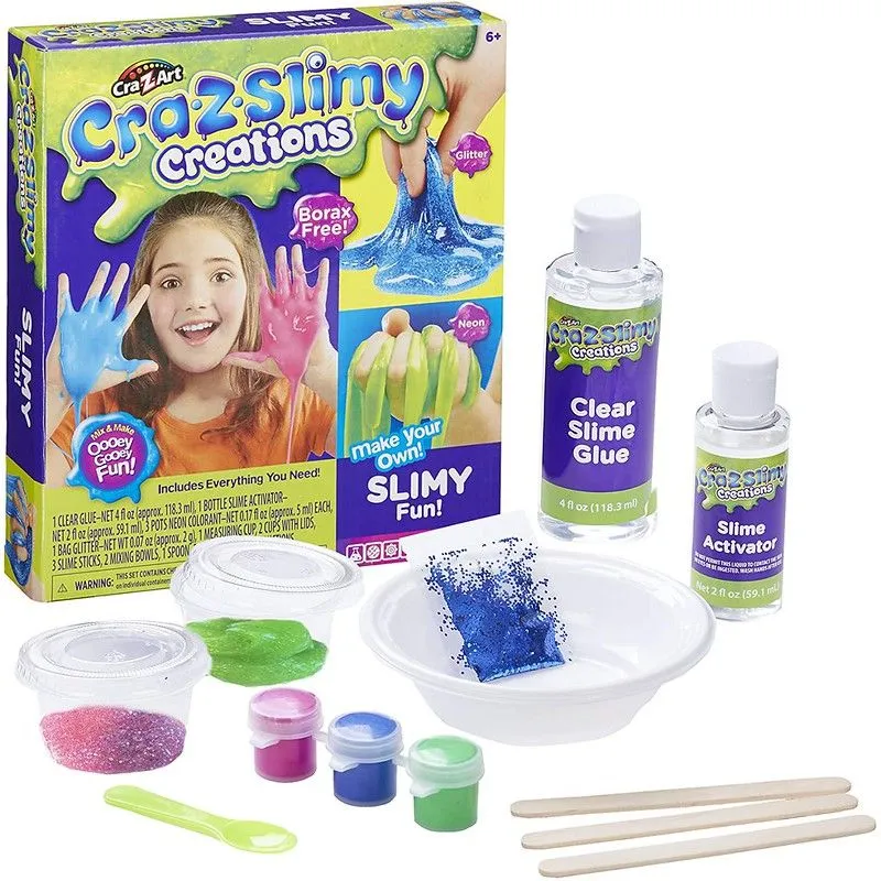 Cra-Z-Slimy Creations Colour Change Slime Make Your Own Age 6 brand new 