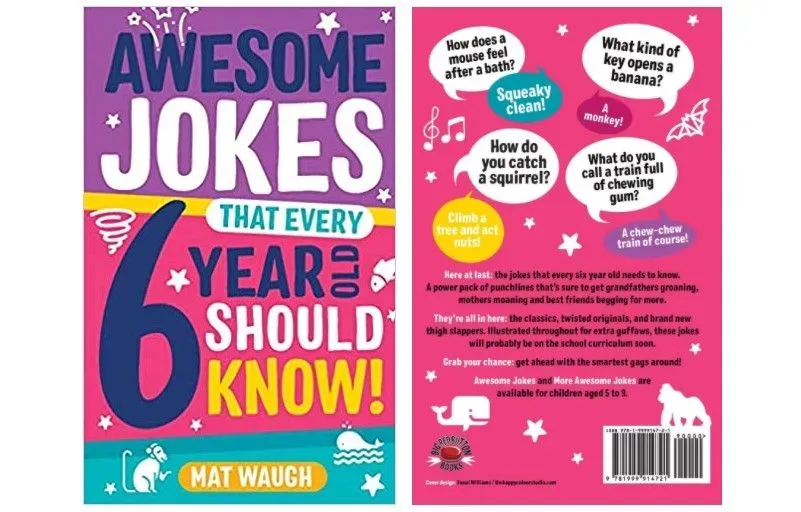 Awesome joke book for 6 years old kids.