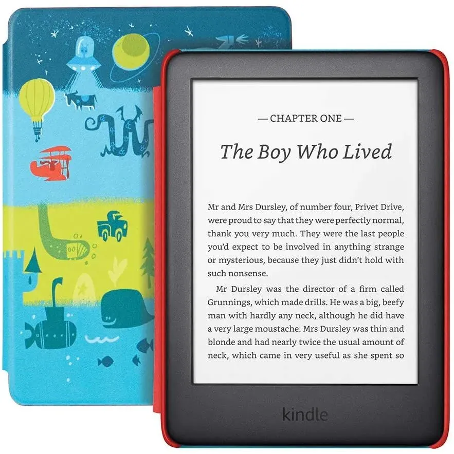 The Kids Edition Amazon Kindle.
