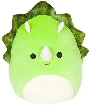 Squishmallows Super Soft Toy Tristan Triceratops.