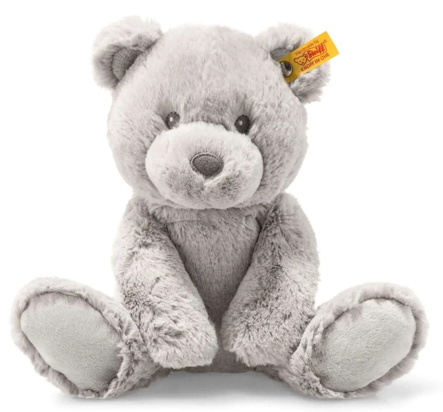 Soft grey Bearzy Teddy Bear best for cuddling.