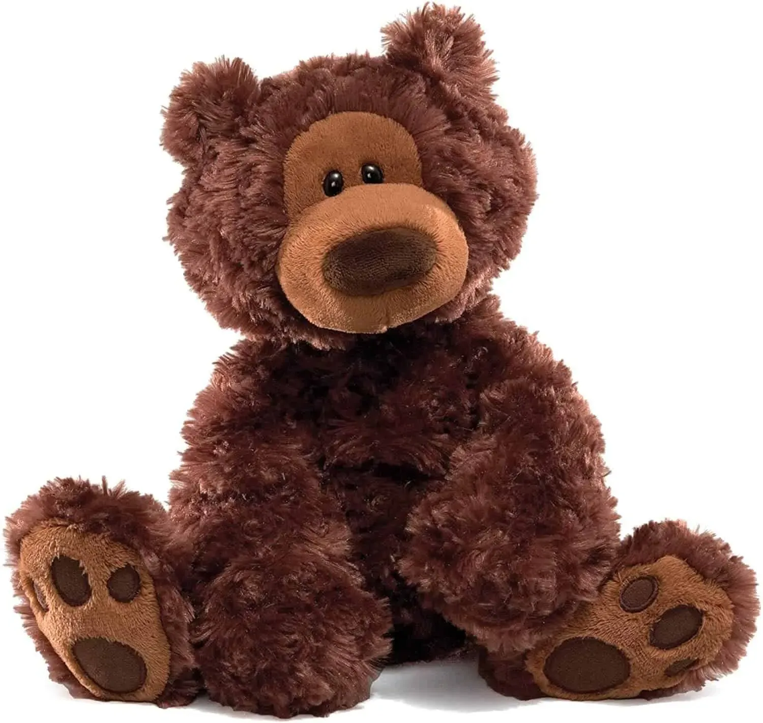 Soft and cuddly Chocolate Philbin Teddy Bear best for babies.